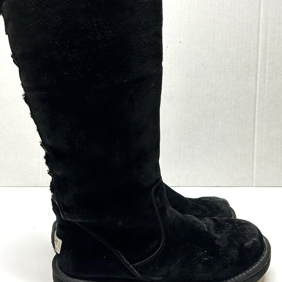 UGG Australia Roseberry Suede and Sheepskin boots - Picture 5 of 6